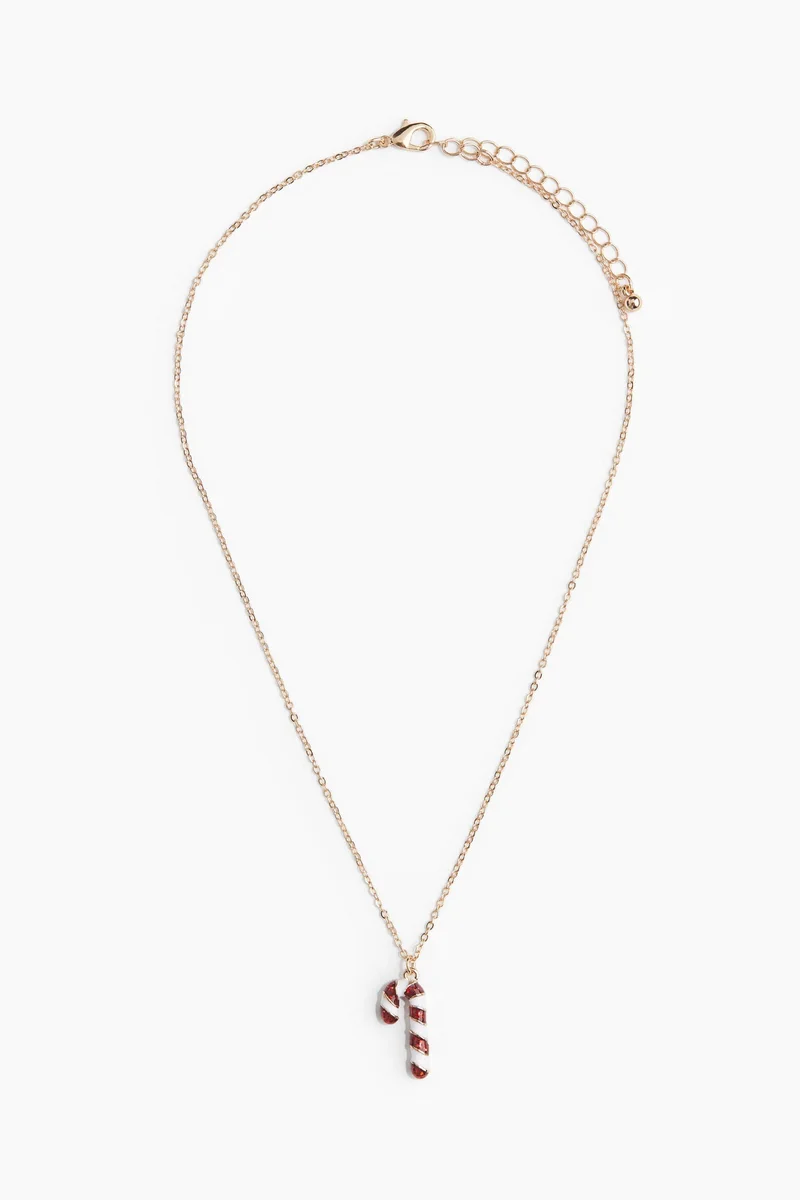 H&M Candy cane necklace