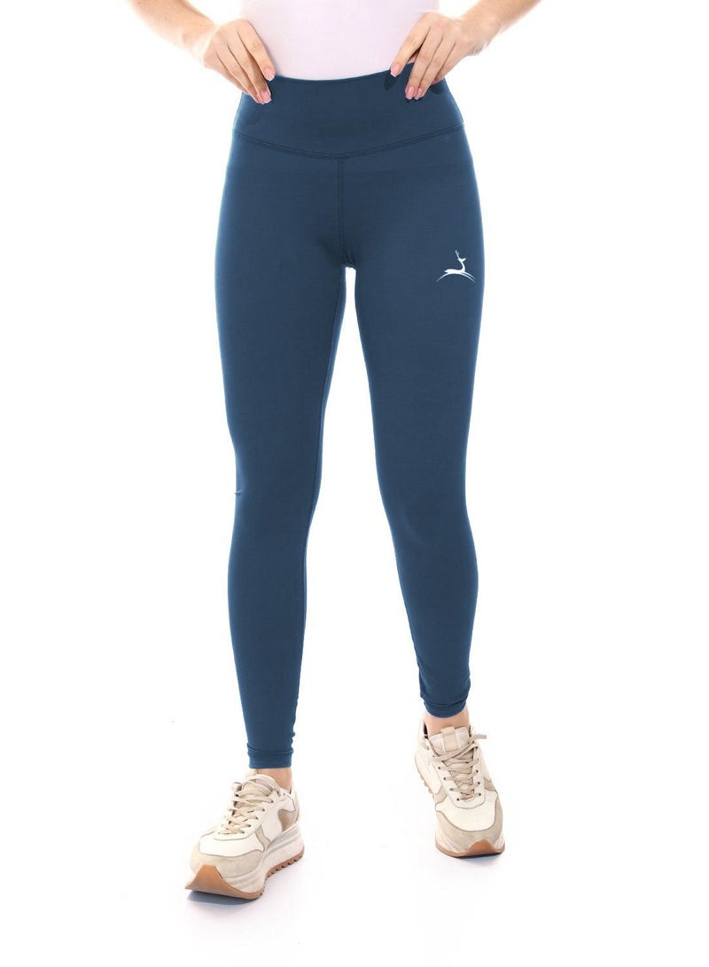 Doe Plain Sportive Stretch Leggings Activewear Sportswear Womens Legging Gym Legging - Image 1