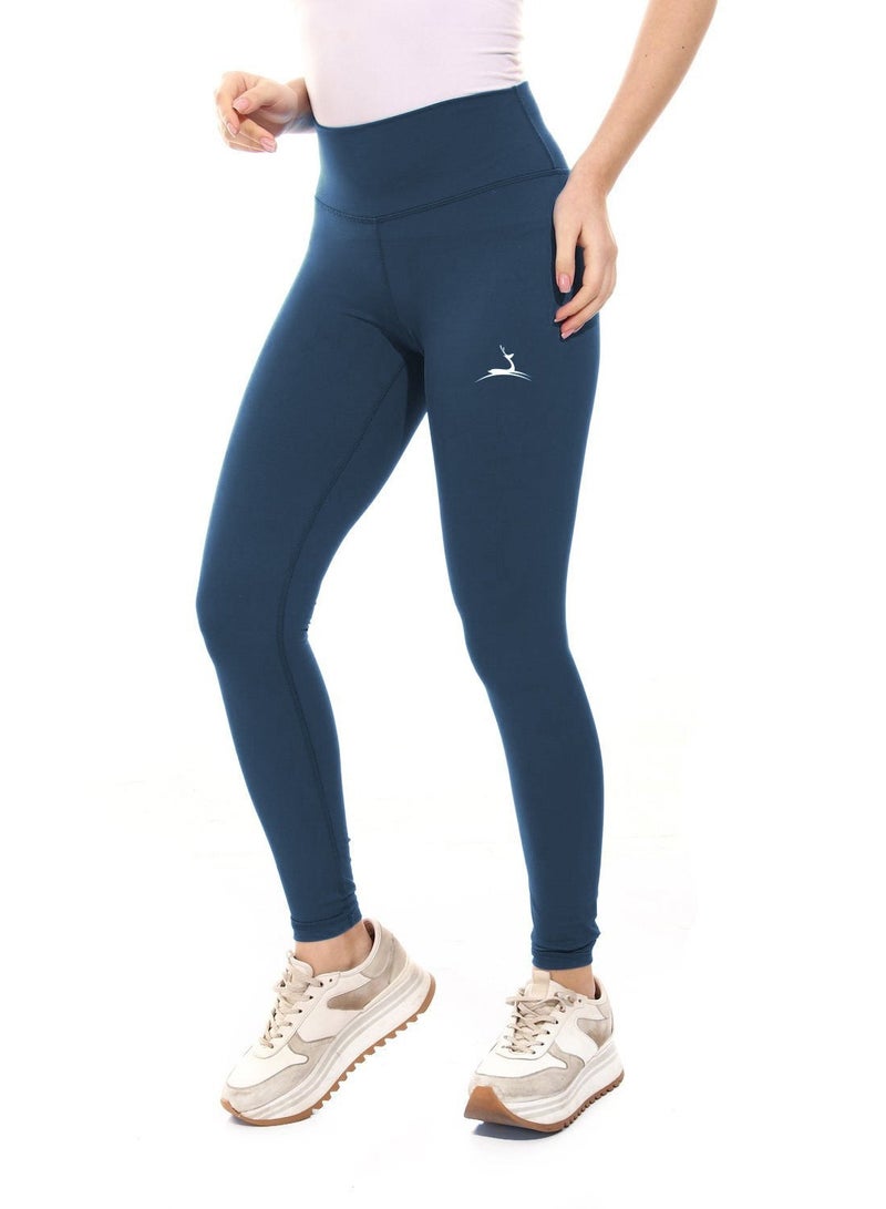 Doe Plain Sportive Stretch Leggings Activewear Sportswear Womens Legging Gym Legging - Image 4