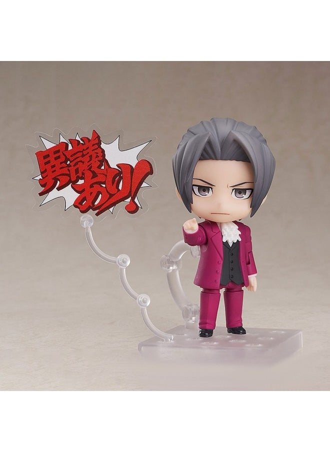 null - Movable Face Changing Clay Man JOJO's Wonderful Adventure Volleyball Junior Ghost Extermination Blade Q Edition Animation Game Hand-held-Color:1762# Reversal Referee Royal Sword Poisonpool - Image 1
