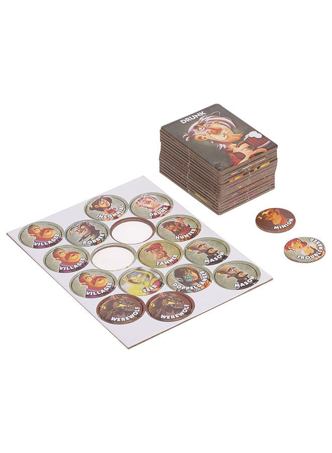 NIBEMINENT One Night Ultimate Werewolf Card Game - Image 2