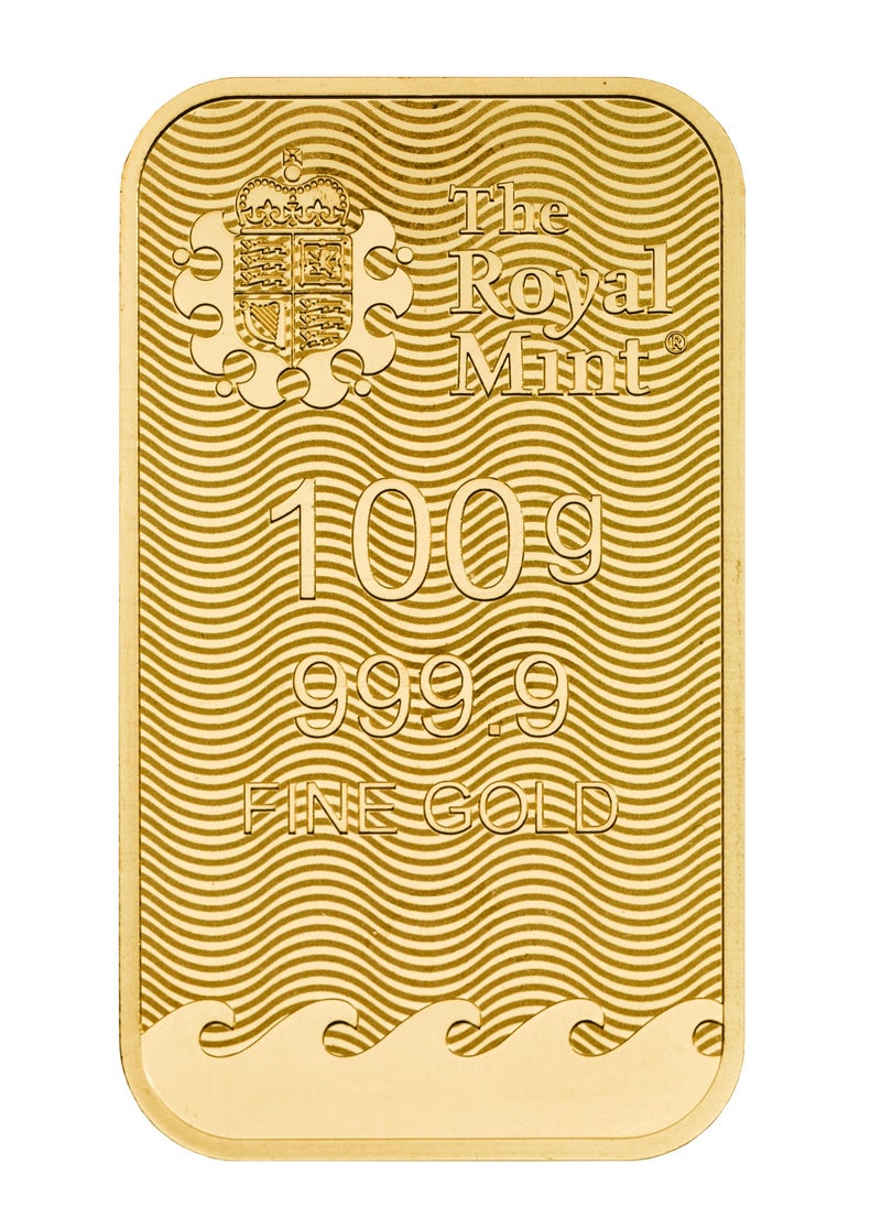 The Royal mint Britannia 100g Gold 999.9 Minted Bar - pzsku/Z8890320F7793653F4043Z/45/_/1734173938/e7ae8943-7791-4bca-808b-4753eeef823e