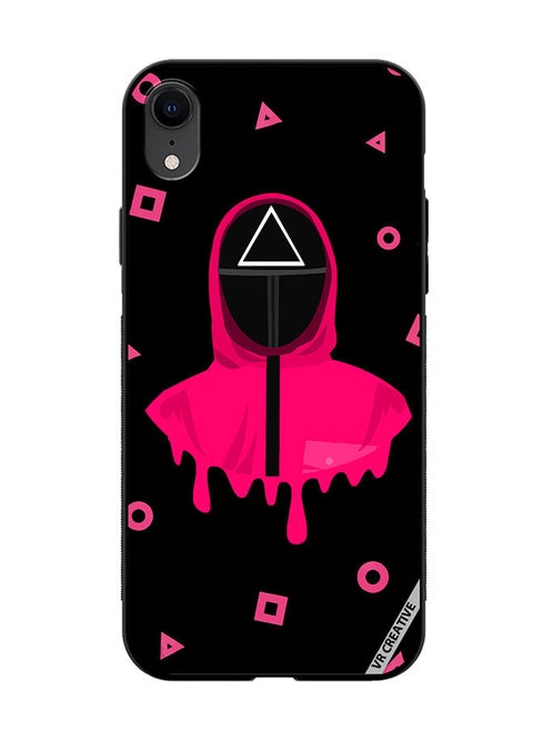 Protective Case Cover For Apple iPhone XR Squid Game Design Multicolour