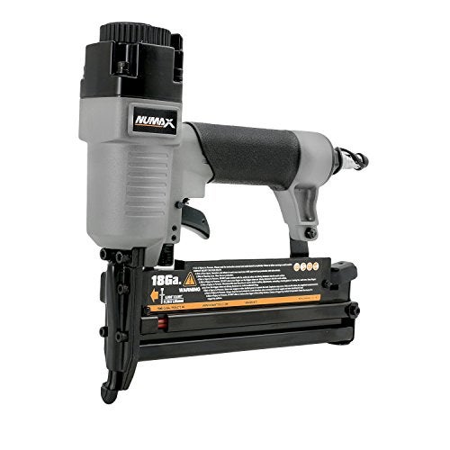 NuMax Pneumatic 3-in-1 Nail Gun | 16 GA & 18 GA Finish Nailer, Brad Nailer, Stapler | Multi-Purpose Air Tool for Trim, Moulding, Baseboards, Furniture, and Home Improvement Projects | SL31 - Image 1