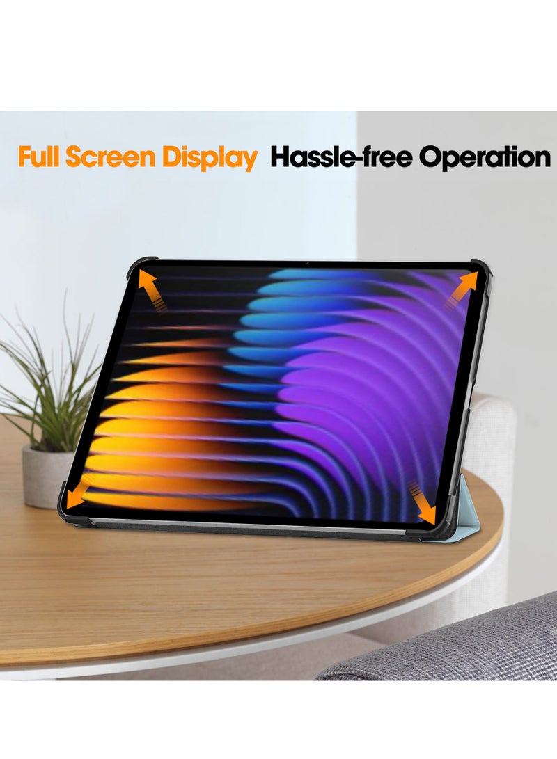 تنطبق على حالة واقية من شاومي الوسادة 7/7 برو 11.2 بوصة 2024 نموذج ، خفيفة الوزن غطاء واق مزخرف لهاتف آيفون ذكي مع قوس متعدد الزوايا ، تنطبق على شاومي الوسادة 7/7 برو 11.2 بوصة (ألوان متعددة). - Image 3