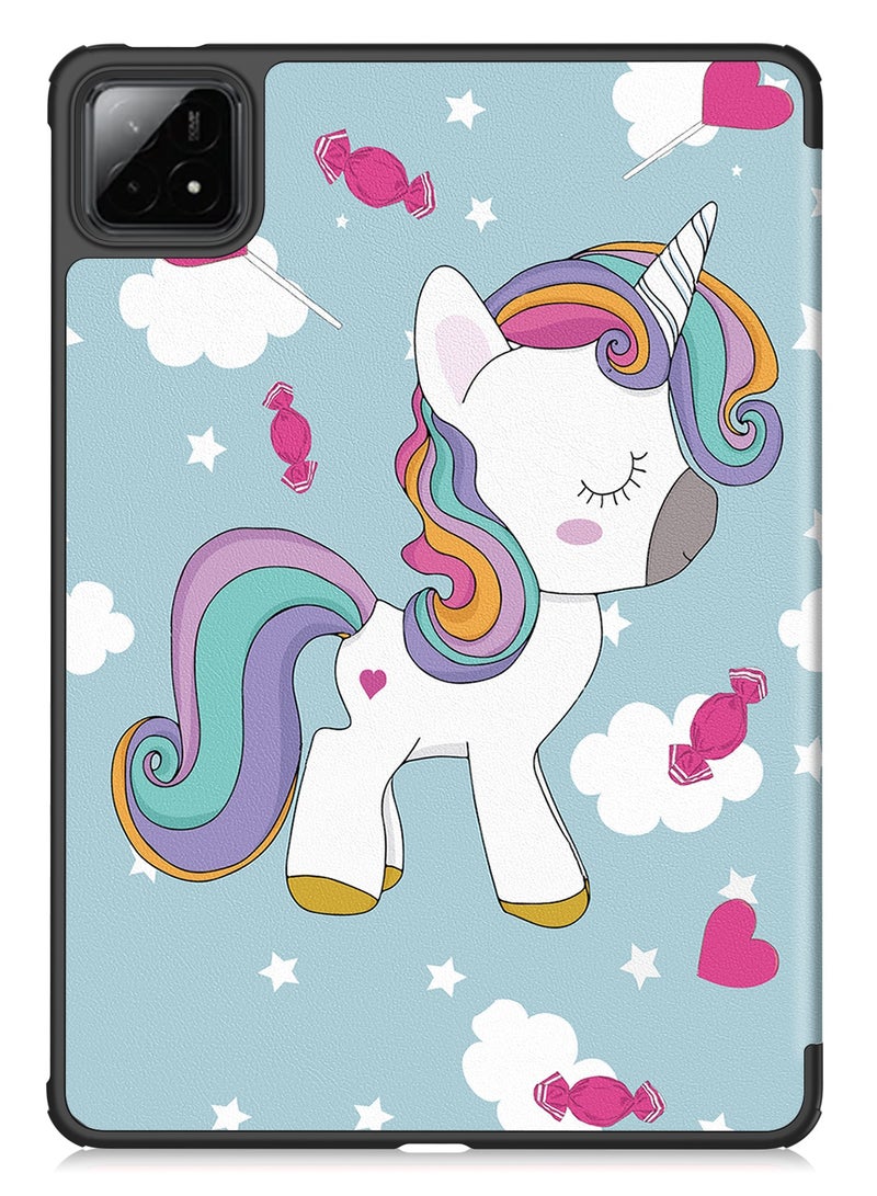 تنطبق على حالة واقية من شاومي الوسادة 7/7 برو 11.2 بوصة 2024 نموذج ، خفيفة الوزن غطاء واق مزخرف لهاتف آيفون ذكي مع قوس متعدد الزوايا ، تنطبق على شاومي الوسادة 7/7 برو 11.2 بوصة (ألوان متعددة). - Image 5