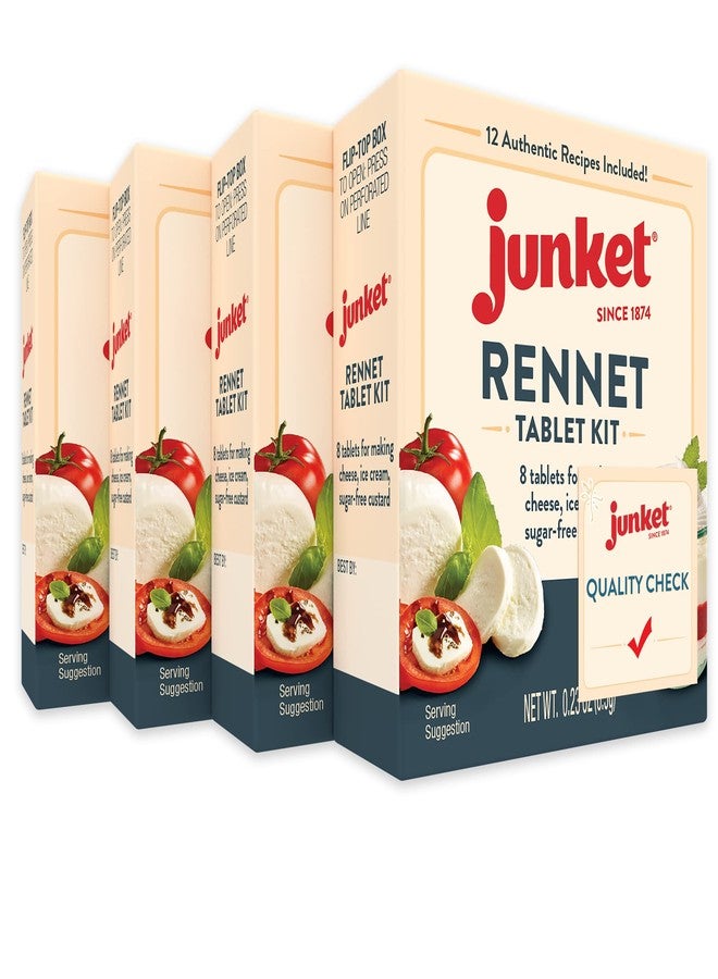 Junket Rennet Tablets, 0.23 Ounce (Pack of 4) - Image 1