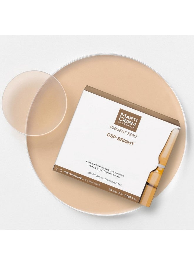 Martiderm Dsp Bright For Women And Men With Vitamin Ctech And Dsptx Complex For A Bright Skin And Even Skin Tone 30 Ampoules - Image 1