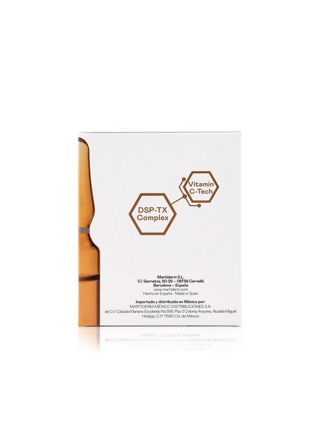 Martiderm Dsp Bright For Women And Men With Vitamin Ctech And Dsptx Complex For A Bright Skin And Even Skin Tone 30 Ampoules - Image 3