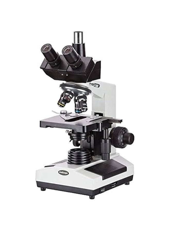 Arabest T390C-M 40X-2500X Doctor Veterinary Clinic Biological Compound Microscope + 1.3MP Camera