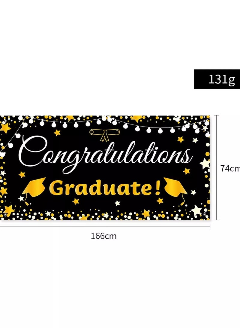 1pc Graduation Decorative Banner  - Image 2