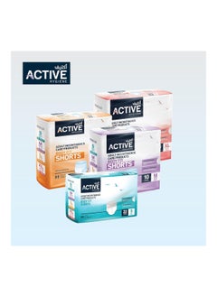 Active Active Incontinence Adult Diaper Pants Large 112-147 Cm Pack Of 10  - Image 3