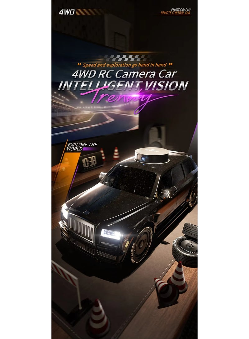 BlueFire 911S 1:18 4WD WiFi RC Car with 720P HD Lift Camera & Screen Remote – 2.4GHz High Speed Remote Control Truck, Off-Road Drift Car with LED Lights, Rechargeable Battery & Drift Tires for Adults & Kids - Image 3