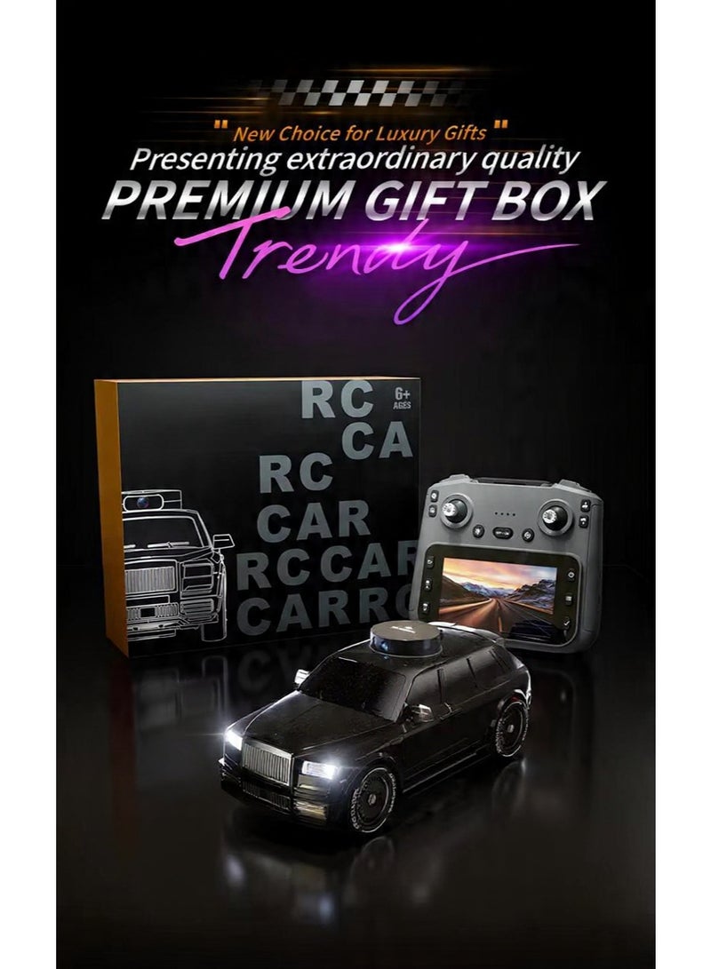 BlueFire 911S 1:18 4WD WiFi RC Car with 720P HD Lift Camera & Screen Remote – 2.4GHz High Speed Remote Control Truck, Off-Road Drift Car with LED Lights, Rechargeable Battery & Drift Tires for Adults & Kids - Image 1