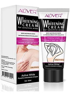 ALIVER Armpit Whitening cream Body Underarm Whitening cream Legs and Knees Private Parts Skin Whitening Korean Skin Care