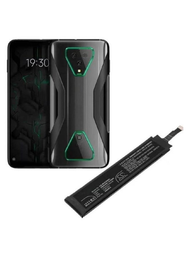 هايكس بطارية بديلة أصلية عالية الجودة لهاتف Xiaomi Shark 3 / Shark 3S، خلية ليثيوم أيون ممتازة، طاقة تدوم طويلاً، شحن سريع - Image 1