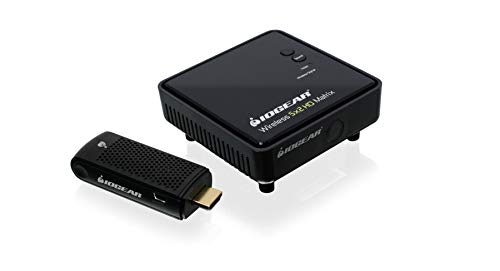 Iogear ناقل ومستقبل HDMI اللاسلكي من IOGEAR - دقة عالية كاملة 1080p - حتى 30 قدم - صوت رقمي 5.1 - التوصيل والتشغيل - ربط لاسلكي للابتوب - جهاز الألعاب - تلفزيون عالي الدقة - جهاز العرض - GWHD11 - Image 1