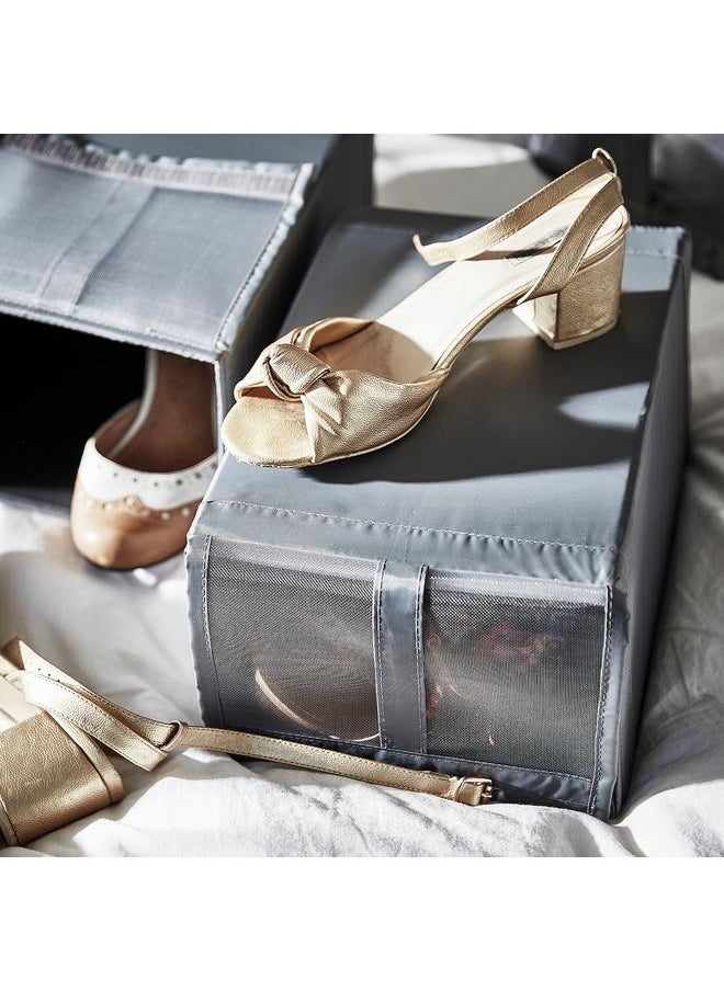 erorex Shoe Box, Dark Grey, 22X34X16 Cm  - Image 3