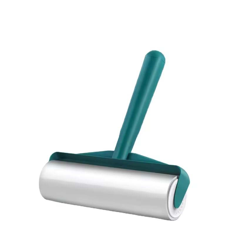 JUDEE Extra Large Lint Roller 6.3" (16cm) | Protective Cover Design | Giant Lint Roller for Pet Hair Furniture Bed Couch Floor & More | Big Lint Roller with 60 Sticky Sheets - Image 1