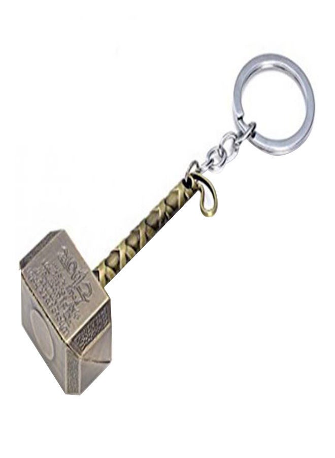 نيبمينينت سلسلة مفاتيح من البيوتر بتصميم مطرقة