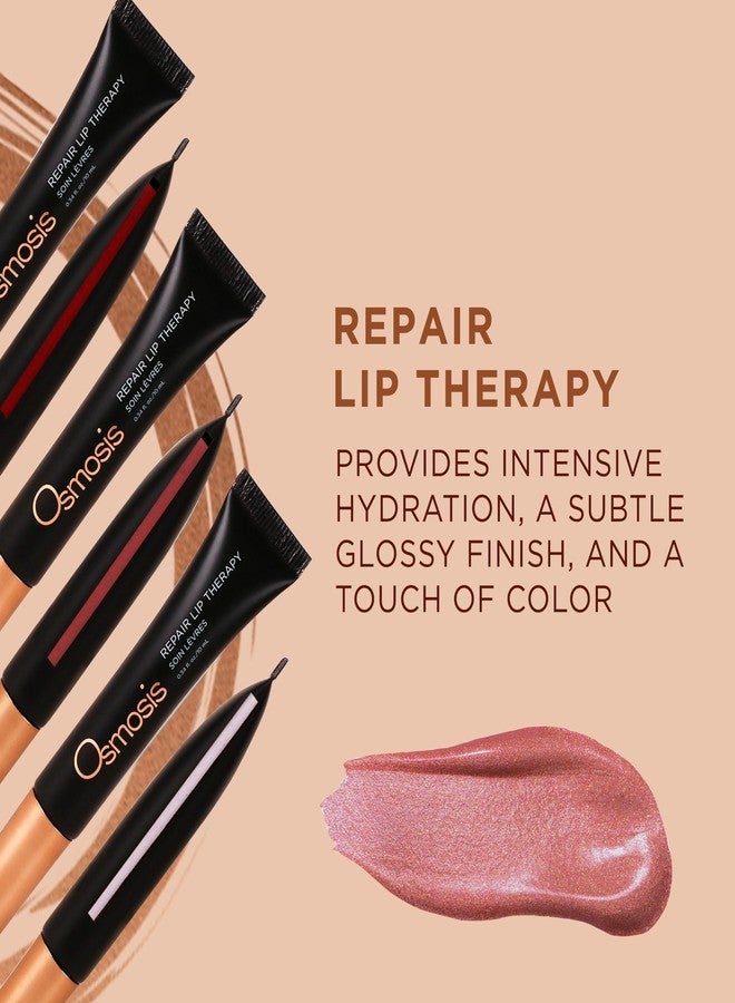 OSMOSIS Repair Lip Therapy, Nourishing Tinted Lip Gloss, Deep Hydration, Ultra Soft, Healthy Lips, Naturale, 0.34 Oz - Image 2
