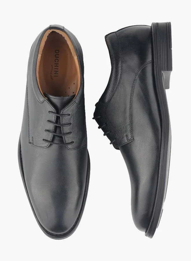 DUCHINI Men Lace-Up Derby Shoes
