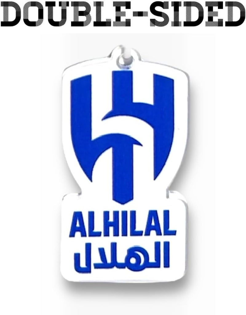 Official Crescent Club Key Chain - Stylish Acrylic Design with Club Logo - Image 4