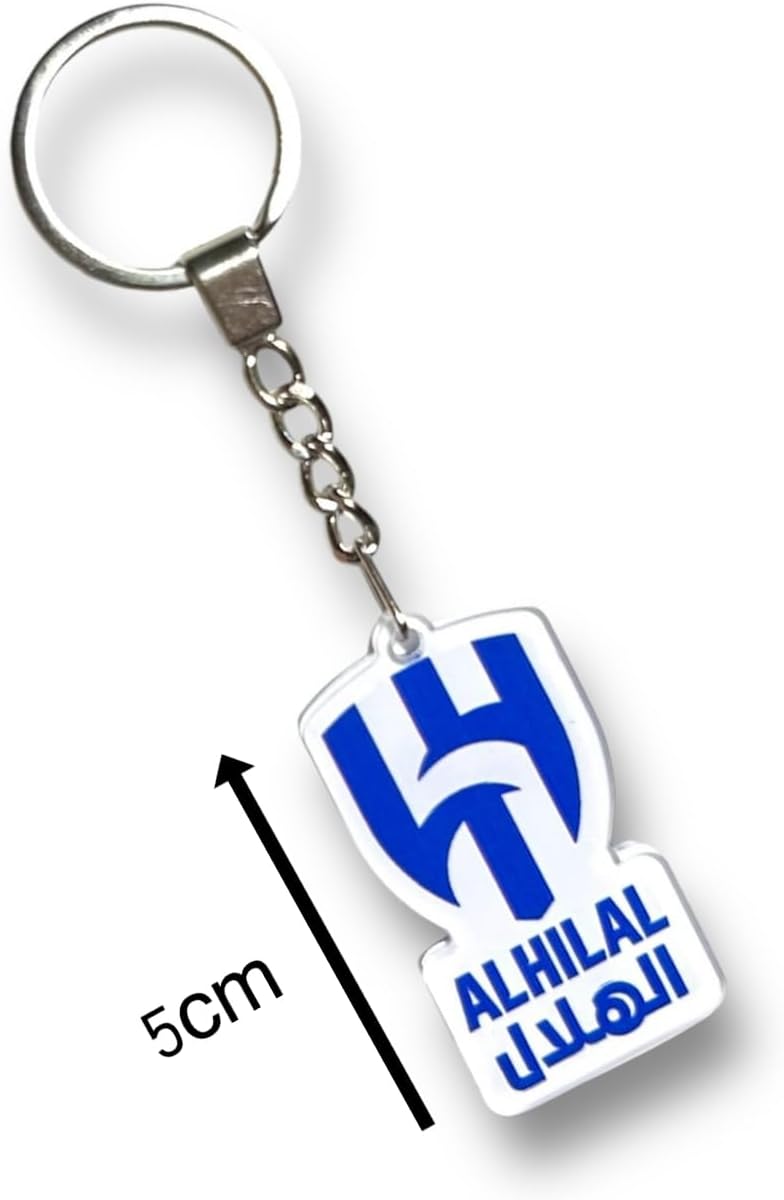 Official Crescent Club Key Chain - Stylish Acrylic Design with Club Logo - Image 3