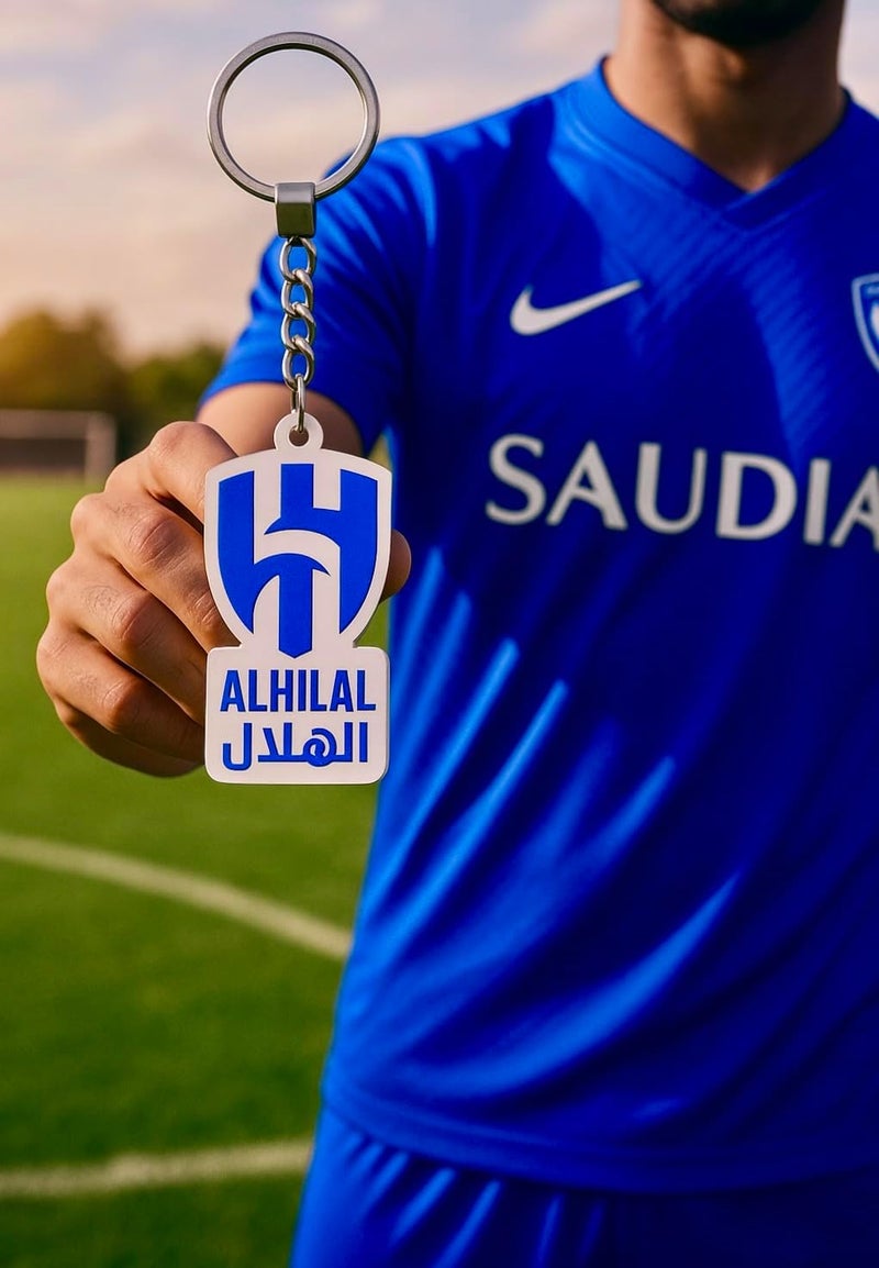 Official Crescent Club Key Chain - Stylish Acrylic Design with Club Logo - Image 5