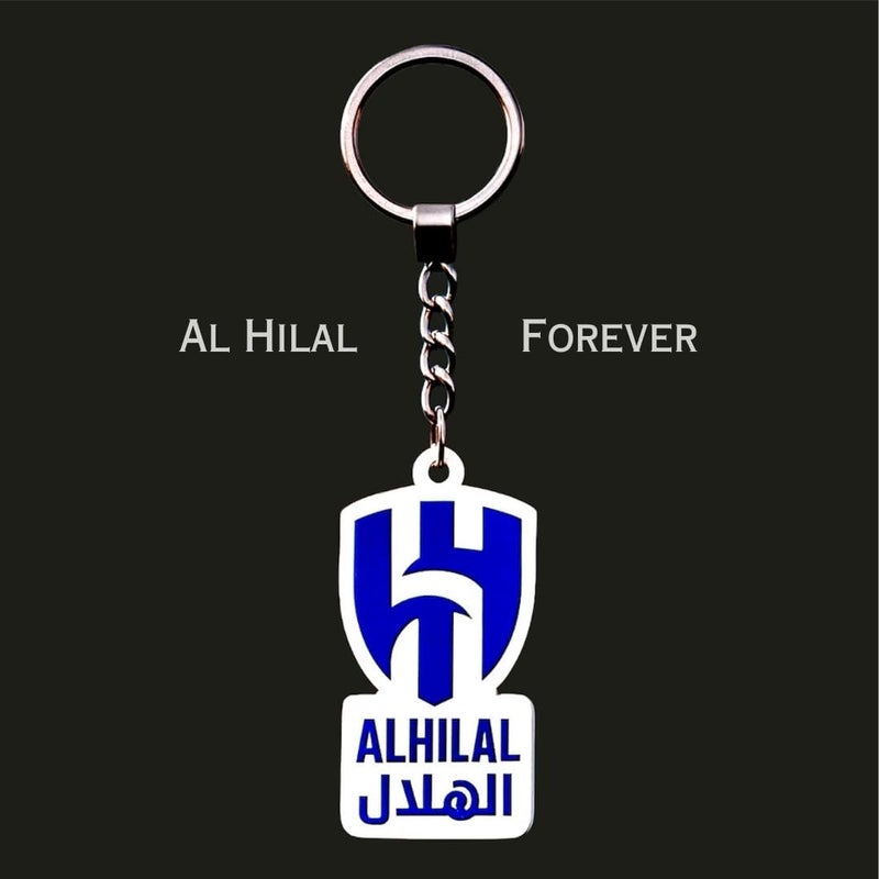 Official Crescent Club Key Chain - Stylish Acrylic Design with Club Logo - Image 2