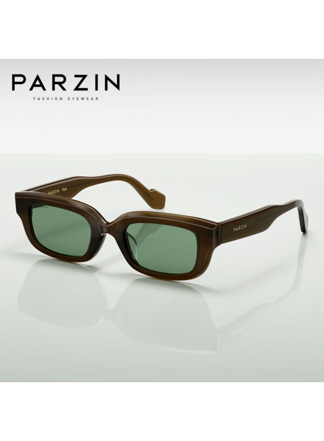 Parzin Paza Series Sungl, Uni Trendy Small Frame Gl, Uv Protection Driving Sungl, Pz12718 - Image 2
