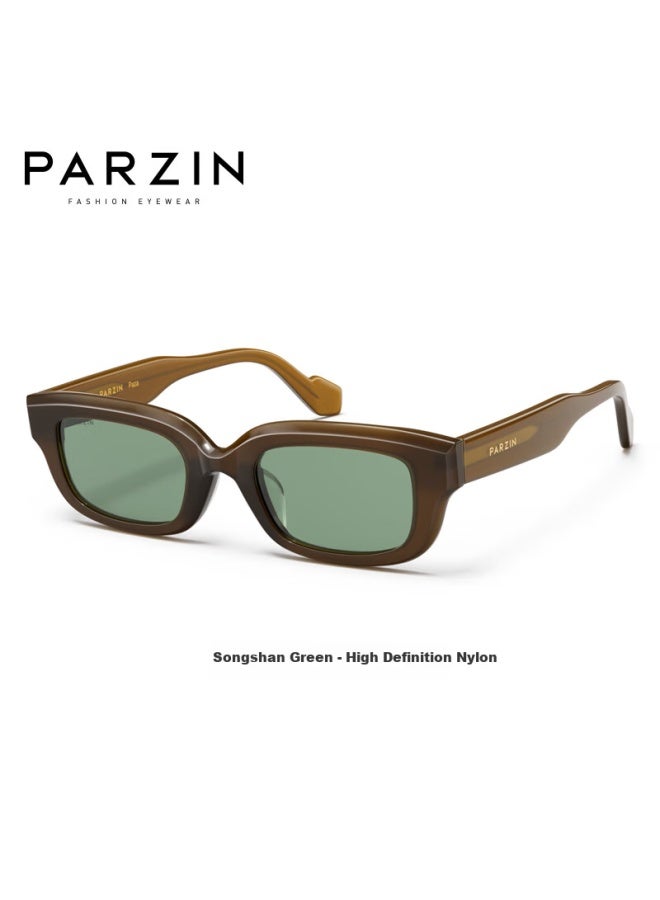 Parzin Paza Series Sungl, Uni Trendy Small Frame Gl, Uv Protection Driving Sungl, Pz12718 - Image 5