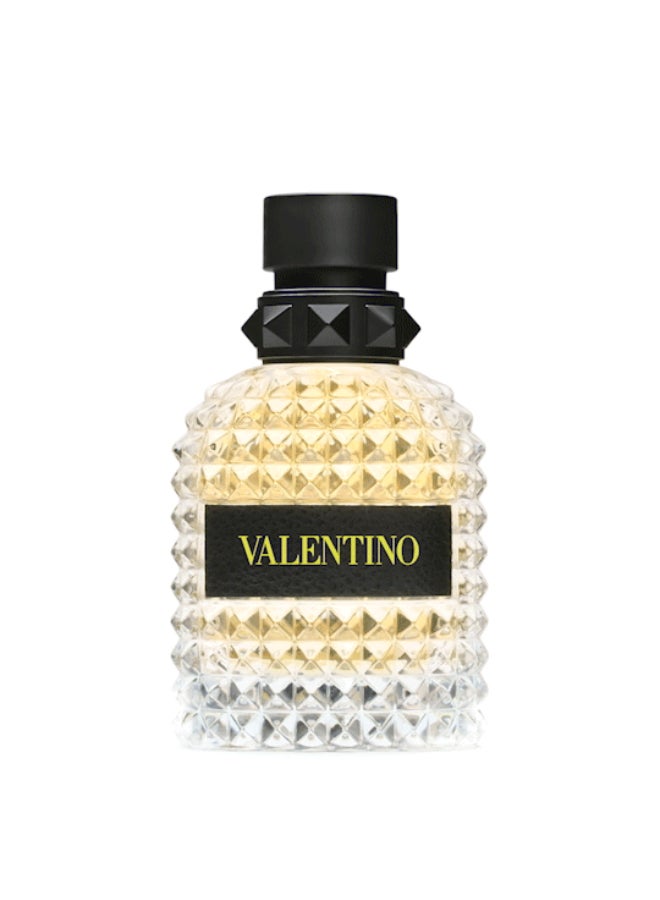 فالنتينو عطر أومو بورن إن روما يلو دريم للرجال - عطر 50 مل - Image 4