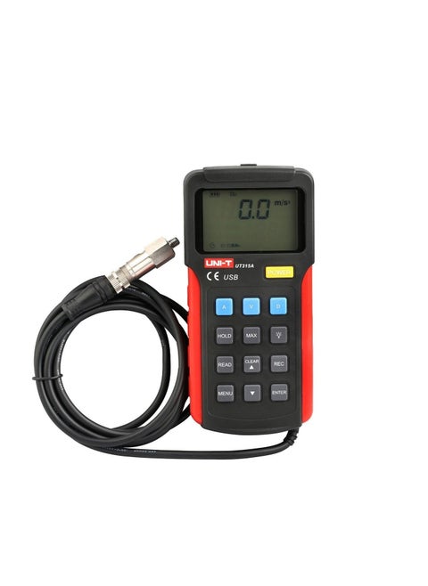 UNI-T Vibration Tester Acceleration (O-P) Velocity (RMS) Displacement (P-P)-UT 315A