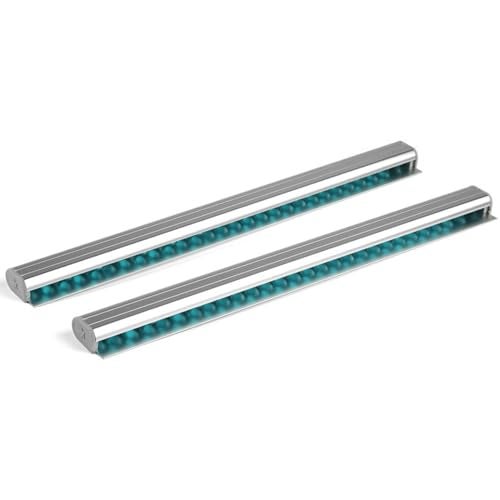 origreen 2 Pieces Ticket Holder Receipt Holder for Restaurant Refrigerator No Drill Restaurant Order Ticket Holder for Walls Home Kitchen Office Cafes Pubs Bars16 Inch Sliiver 2p - Image 1
