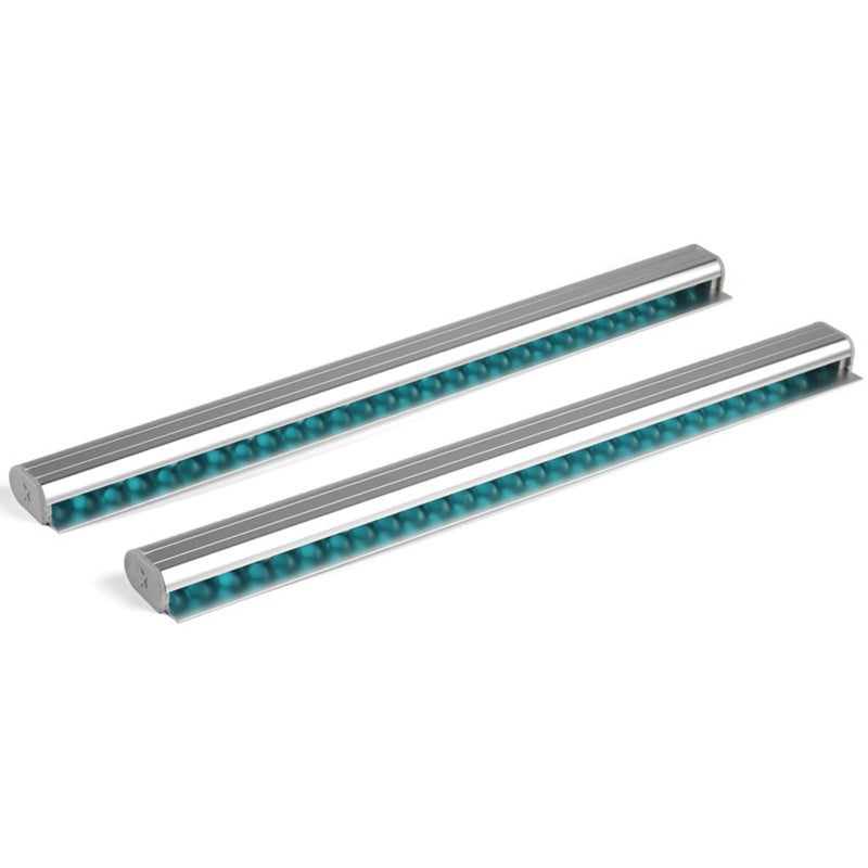 origreen 2 Pieces Ticket Holder Receipt Holder for Restaurant Refrigerator No Drill Restaurant Order Ticket Holder for Walls Home Kitchen Office Cafes Pubs Bars16 Inch Sliiver 2p - Image 2