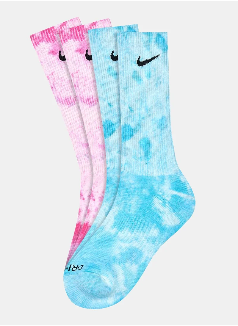 Nike Everyday Plus Cushioned Crew Socks (2 Pairs)