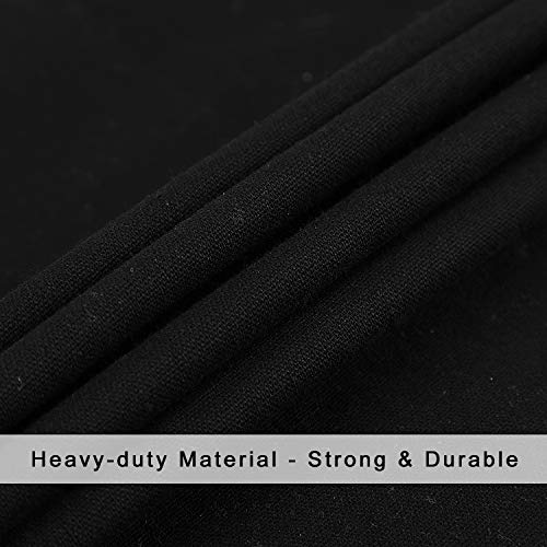 SANFERGE Heavy Duty Laundry Bag with Drawstring and Handle, Extra Large Travel Dirty Clothes Bag for Laundromat and Household, Durable Rip-Stop Laundry Hamper Liner, 28 x 40 Inch, Black - Image 5