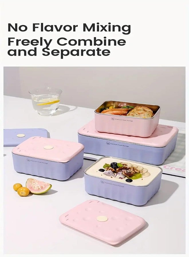 RALTS Reusable Lunch Box with Leakproof Lid | Durable Food Storage Container for Kitchen, Pantry & Refrigerator | Eco-Friendly, BPA Free & Easy to Clean Organizer for Meal Prep(Pack of 1) - Image 5