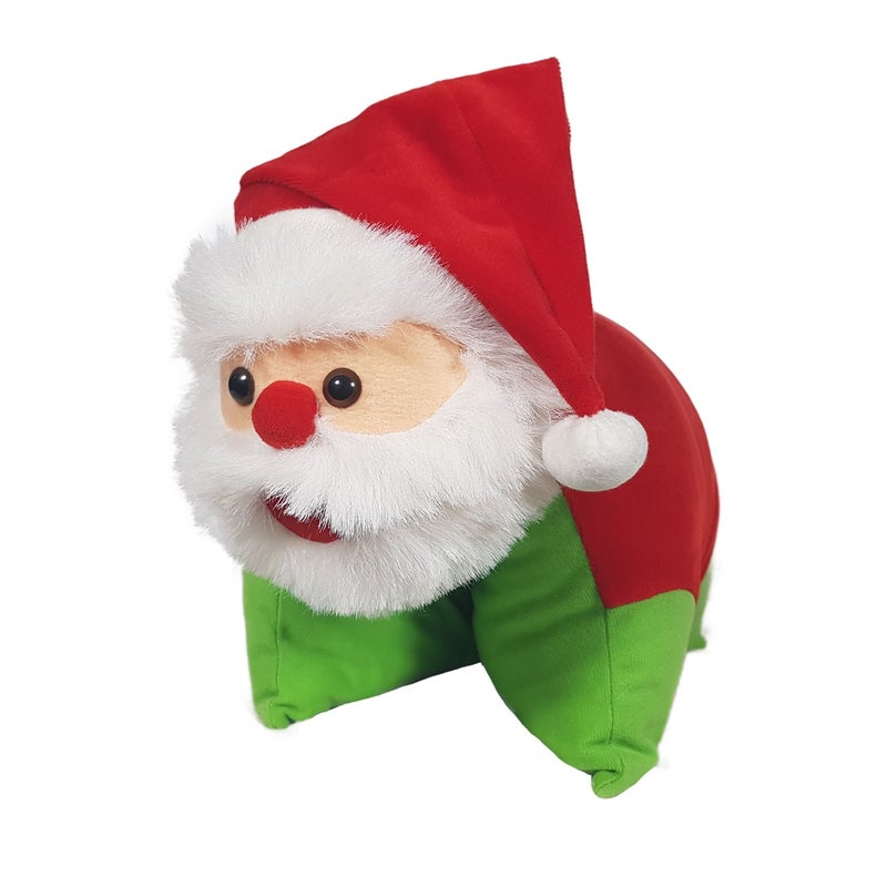 Ultra 16 inch Christmas Santa Fully Stuffed Premium Soft Folding Cushion Pillow for Kids in Red | Snuggling and Playtime | Animal Toy | Birthday Gift | Anniversary | Christmas | Diwali | Home Décor - Image 3