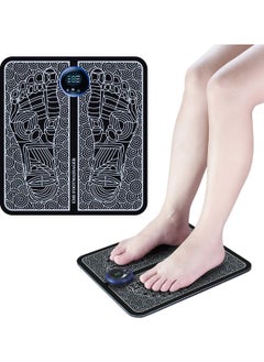 EMS Bio Foot Massage Mat, Portable Electric Foldable Massage Mat with 6 Modes and 9 Intensity Levels, Relieve Muscle Stiffness and Pain Relief for Feet and Legs, USB Rechargeable - pzsku/Z88922CC5091F45BE464BZ/45/_/1702912227/14874ce5-fd4c-4da9-a990-888fb1fa8e32