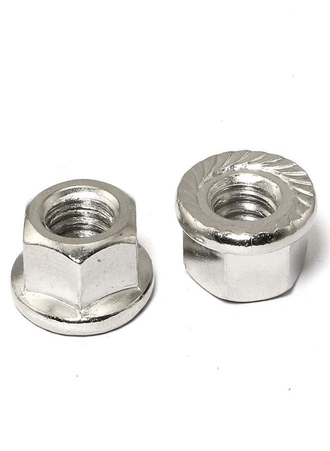 PZRT 8 Sets M6 x 30mm Hammer Head Bolt T Screw, M6 Hexagon Flange Nuts Set, Carbon Steel Nickel Plated for 3030 Series Standard 6mm T-Slot Aluminum Profile - Image 3