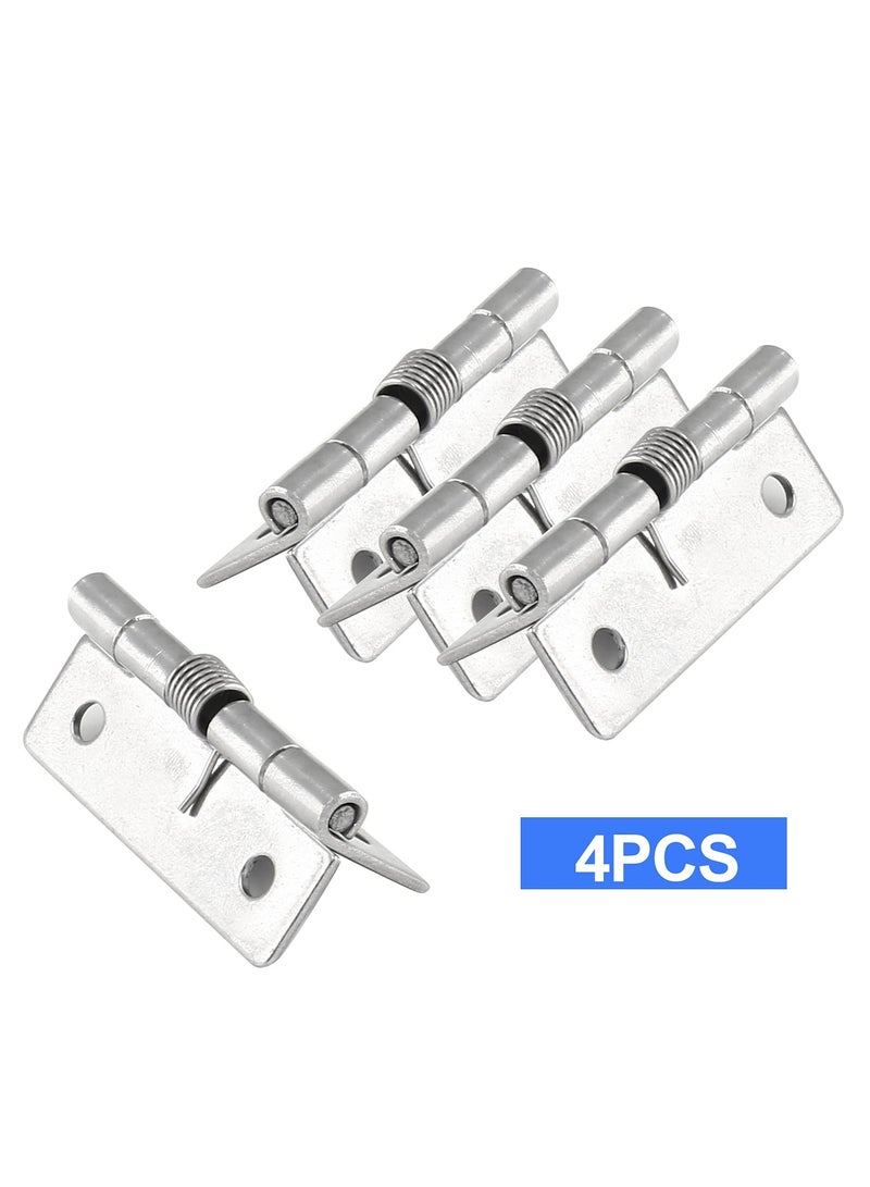 Cobest Self Closing Door Hinges 2 Inch Set of 4 Spring Hinge Automatic Door Closer Hinge Soft Auto Close Door Hinges for Home - Image 1