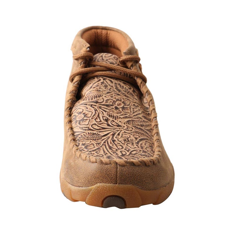 Twisted X Women's Chukka Driving Moc, Moc Toe, Bomber & Nude Print, 7.5 M - Image 4