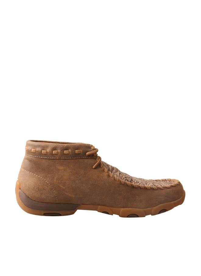 Twisted X Women's Chukka Driving Moc, Moc Toe, Bomber & Nude Print, 7.5 M - Image 1