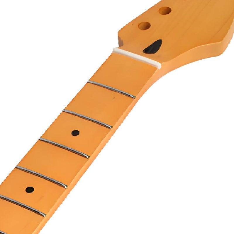 Amuic Strat Guitar Neck 22 Fret, 25.5" Canadian Maple Electric Guitar Neck for ST Style Guitar Parts Replacement - Image 5