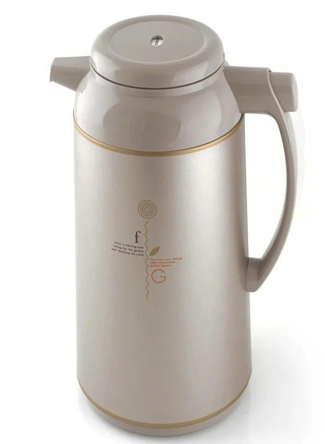 Zojirushi - Abu Fil Japanese Thermos - 1.30 Liters - Beige Color - Image 3