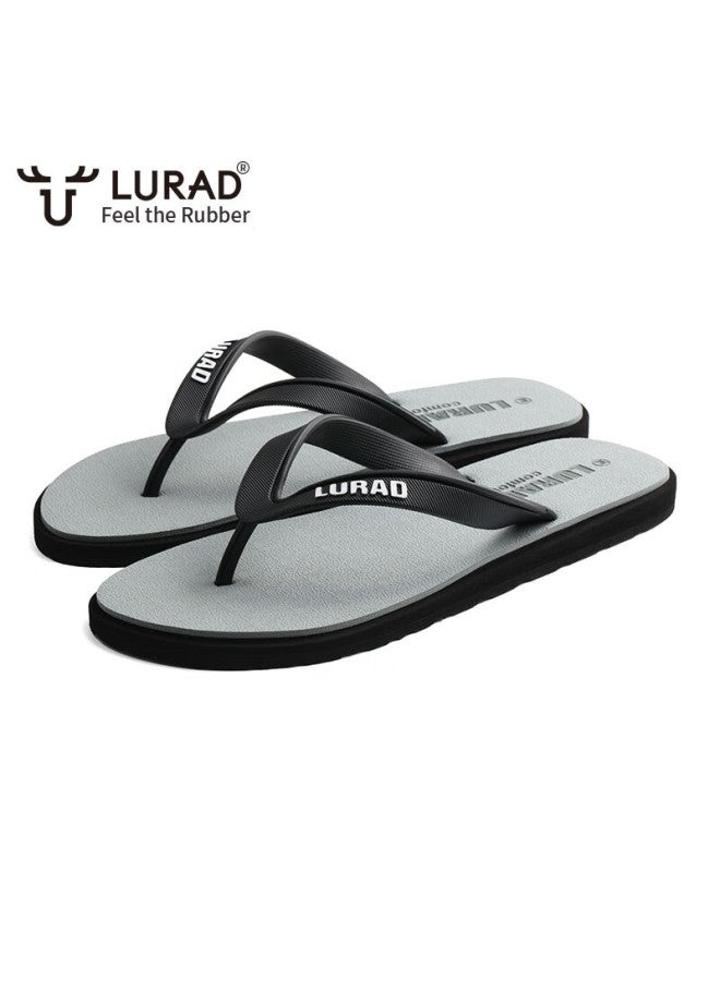 LURAD صنادل لوراد للرجال، أنيقة ومتينة، رمادية، مقاس 43-44 - Image 4