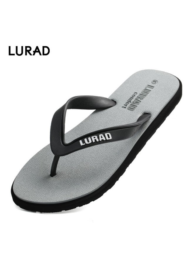 LURAD صنادل لوراد للرجال، أنيقة ومتينة، رمادية، مقاس 43-44 - Image 2
