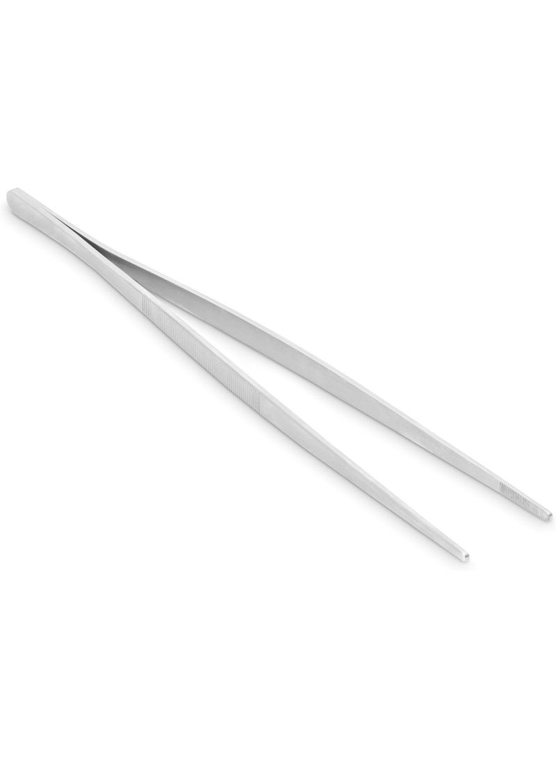 Weber Plancha Tweezers 30cm - Durable Metal Tweezers for Cooking on Flat Surfaces with Textured Tips for Precision Gripping | Premium Grilling accessory - Image 3